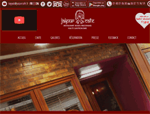 Tablet Screenshot of jaipurcafe.fr